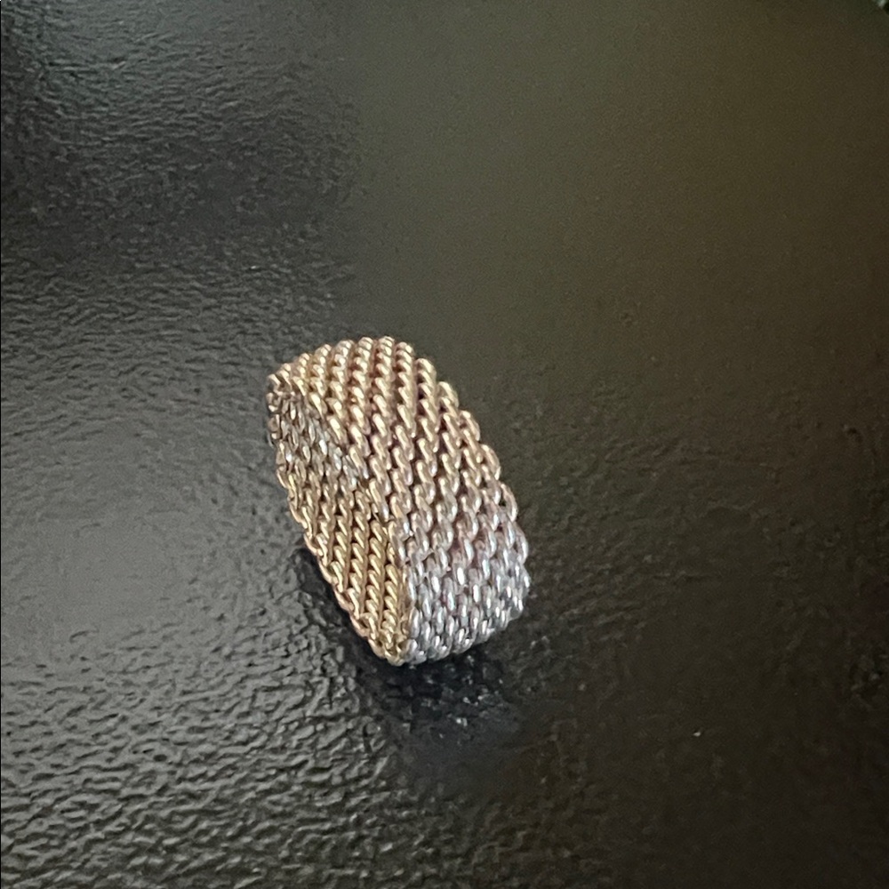 Tiffany & Co Somerset Mesh Ring